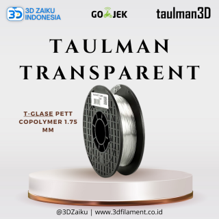 Taulman USA Transparent 3D Filament T-Glase PETT CoPolymer 1.75 mm